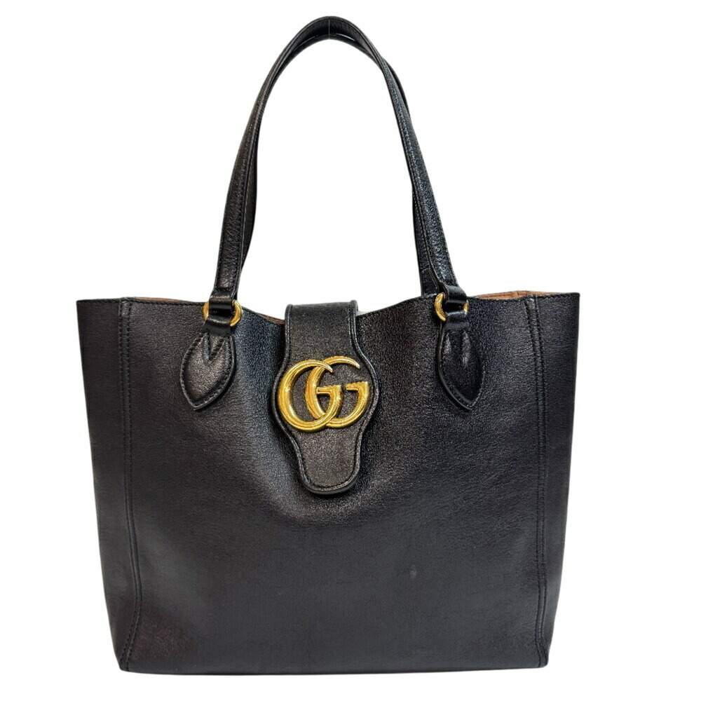 GUCCI Black GG Marmont Tote Bag - Picture 2 of 16